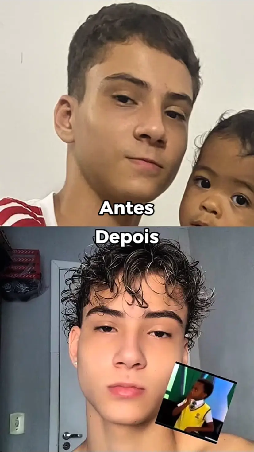 Antes e depois de aluno do Método Glow Up: aparência e cabelo após o protocolo de 21 dias